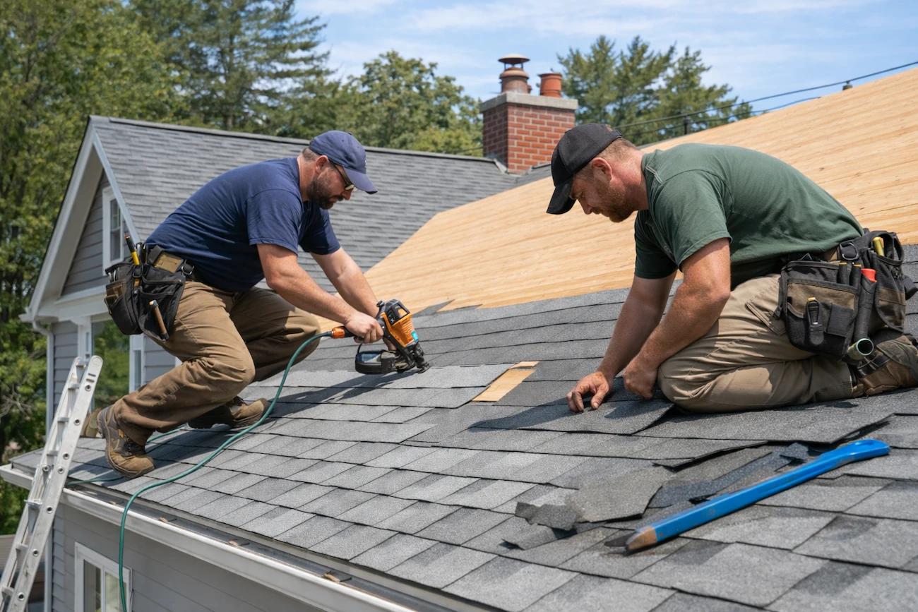 Roof repair or replacement: how the decision is made